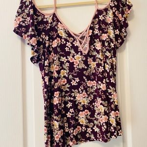 Flowery Blouse